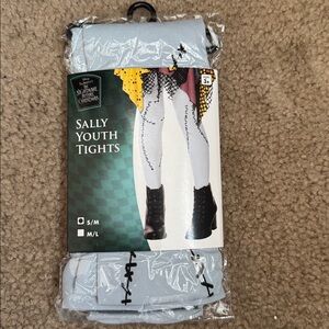 Disney Sally Youth Tights - Gray and Black